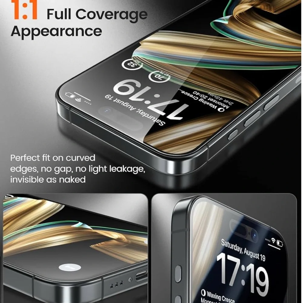 4 Screen Protectors I-Phone 16 Pro Max